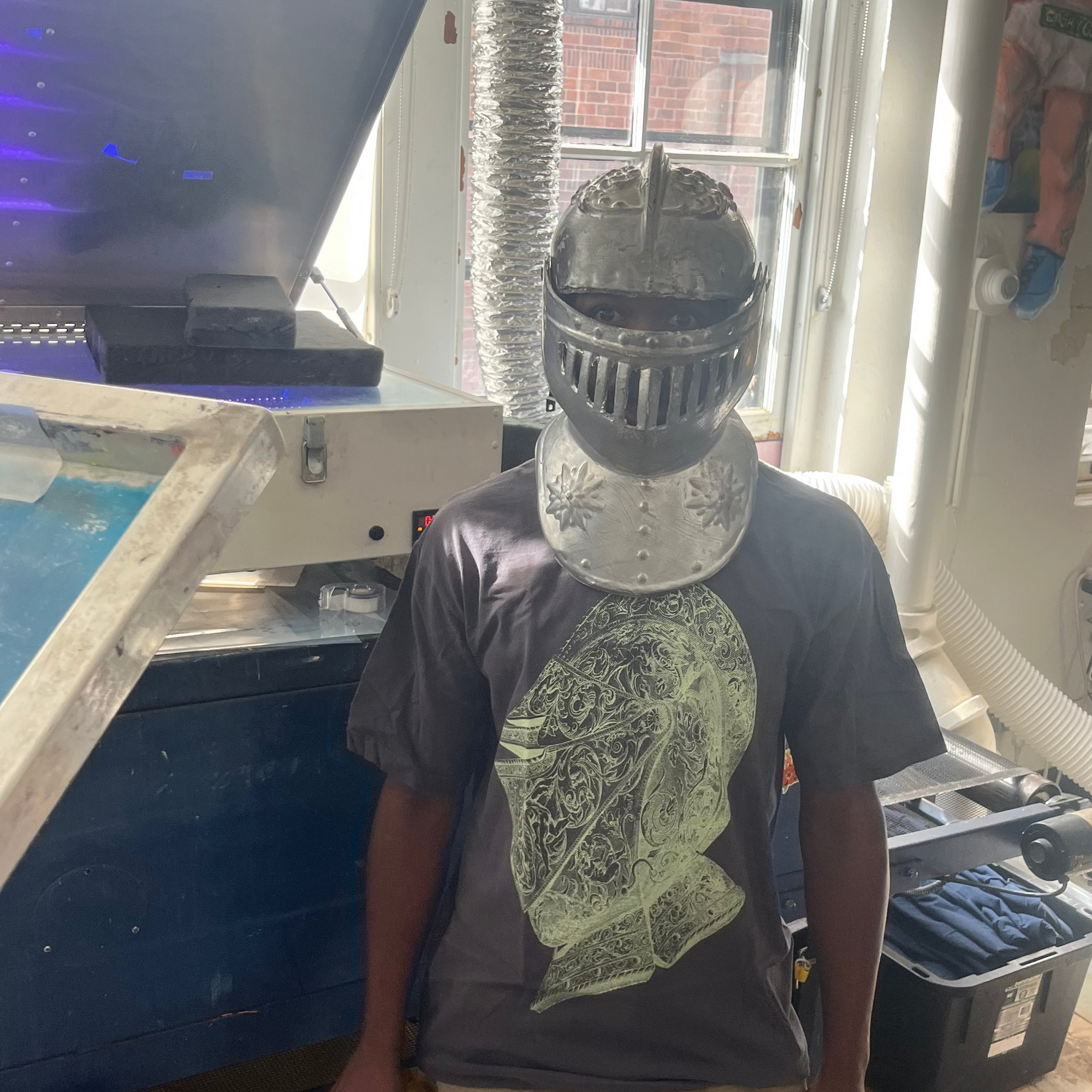 Helmet T-shirt