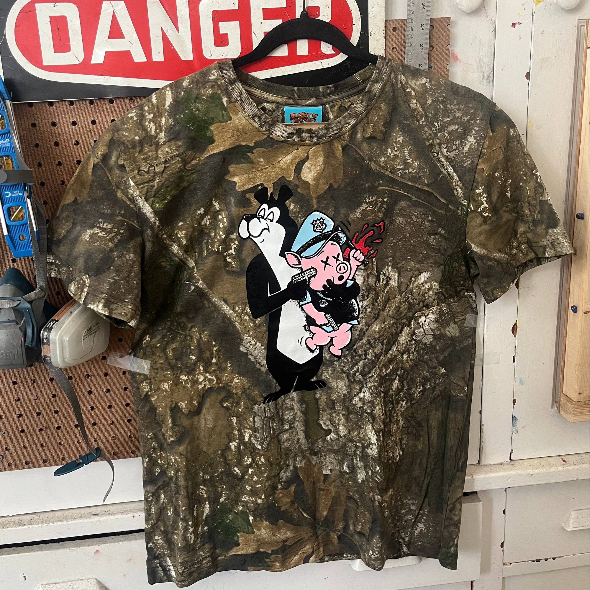 Some random beer not Pigs T-shirt